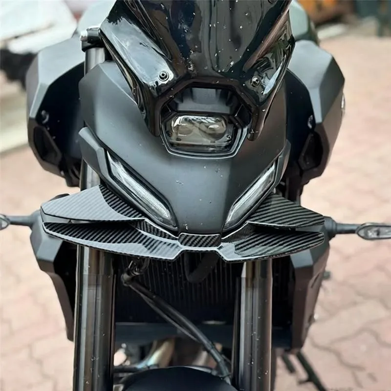 Aerodynamic Winglet Front Spoiler For MT07 2025 2026 Motorcycle Downforce Wing Accessories-T48C - view 5