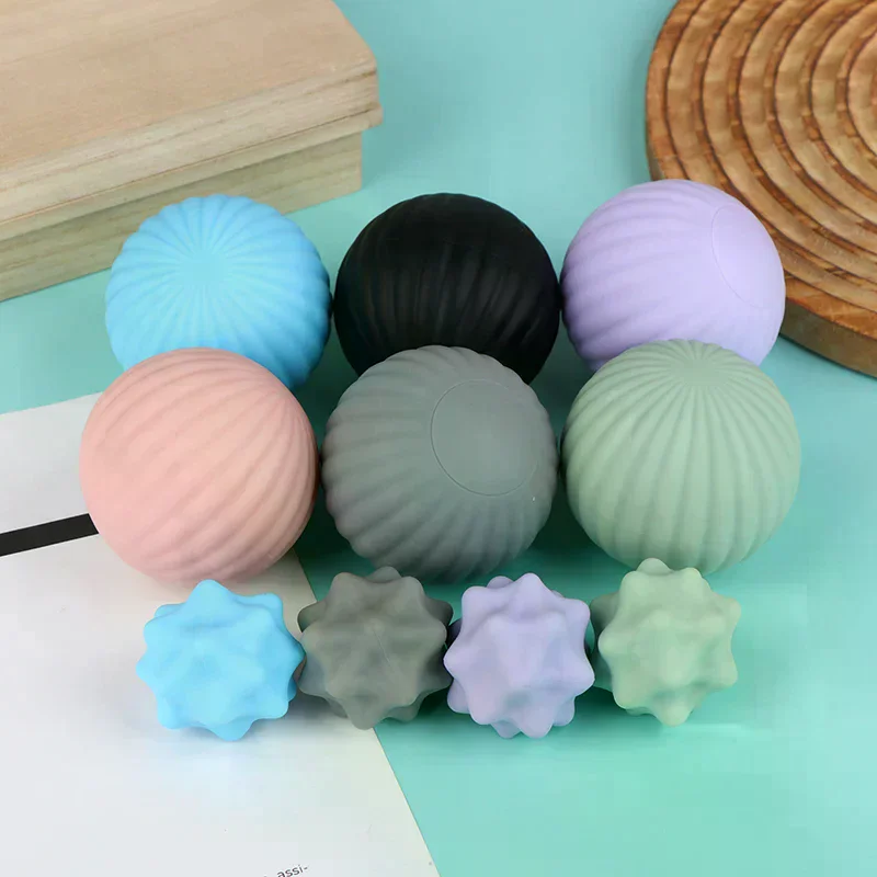 

Физический мяч для фасции, силиконовый массаж глубоких тканей для йоги, фитнеса, плеч, шеи, ног, оборудование для расслабления мышц рук