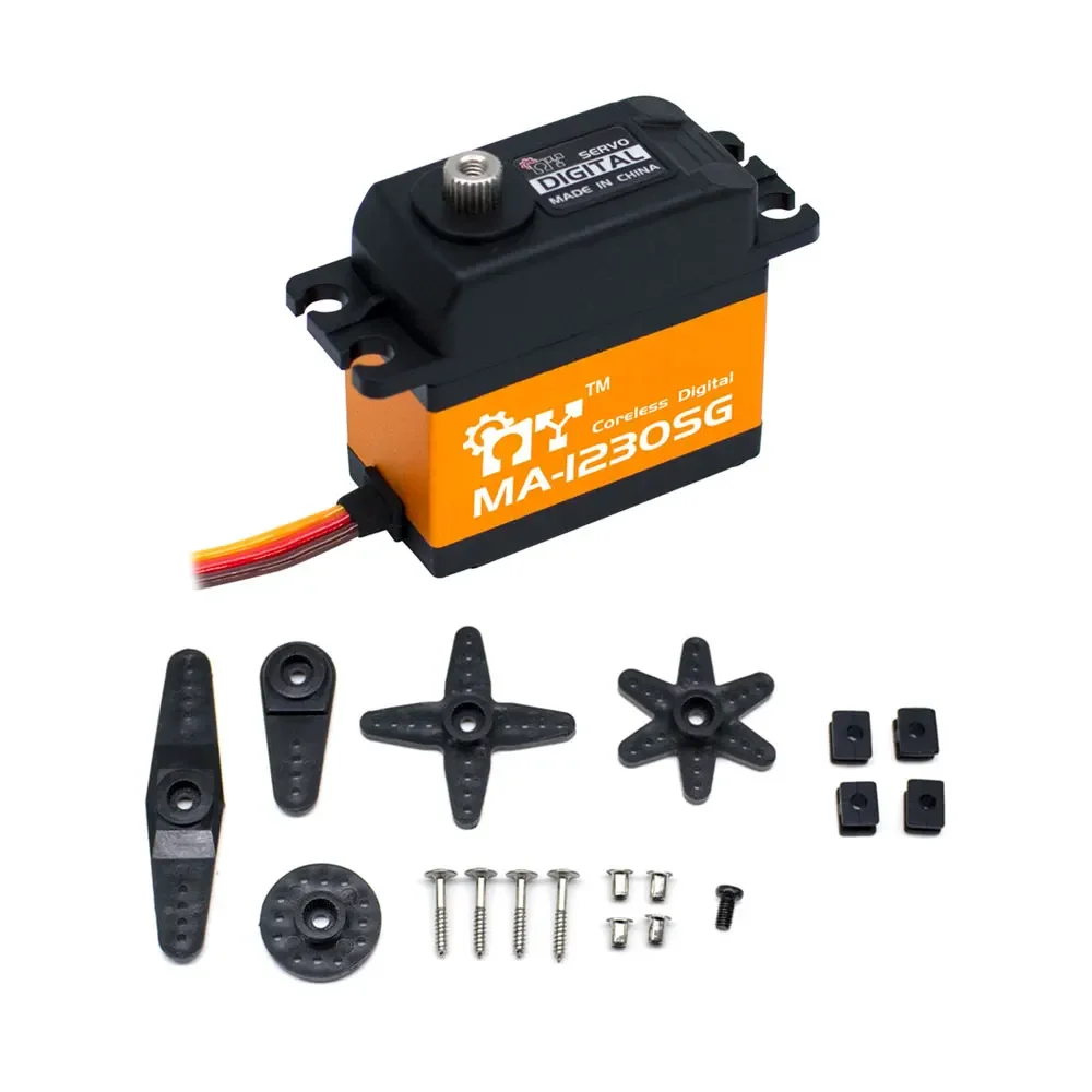 MA-1230SG 36KG高トルクデジタルサーボHV防水メタルギア0.16S RCカー、ドローン、ロボットアーム、ボート、ヘリコプター25T用