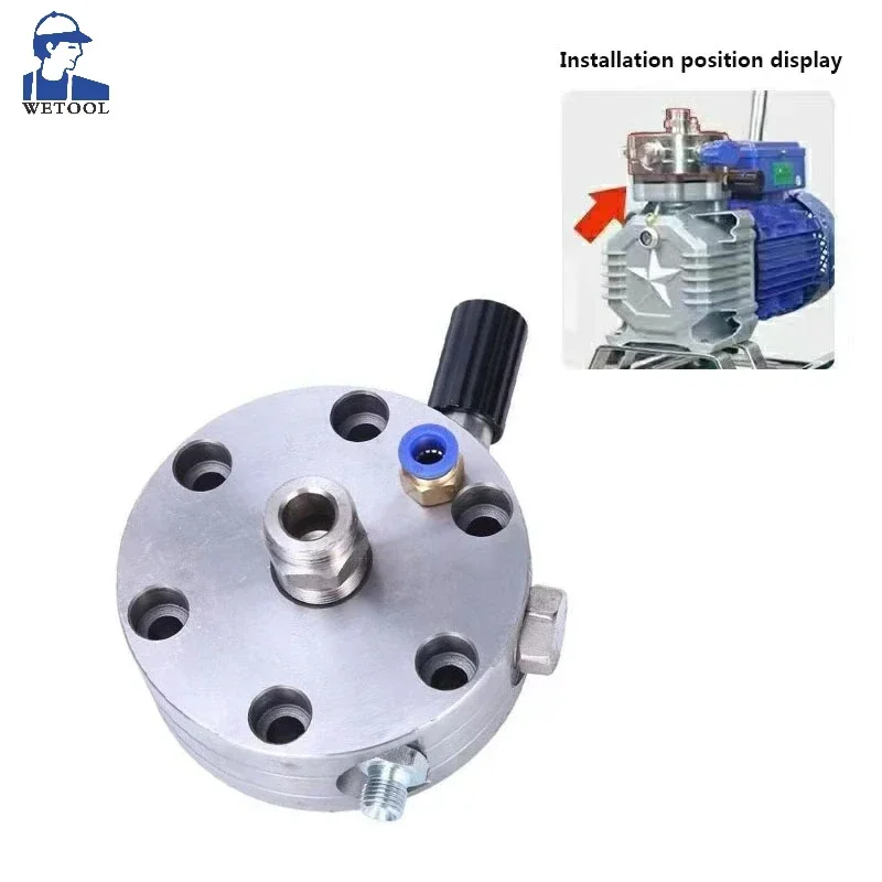 

Wetool Stainless Steel Diaphragm Pump Head Body Assembly for Airless Paint 990 Sprayer