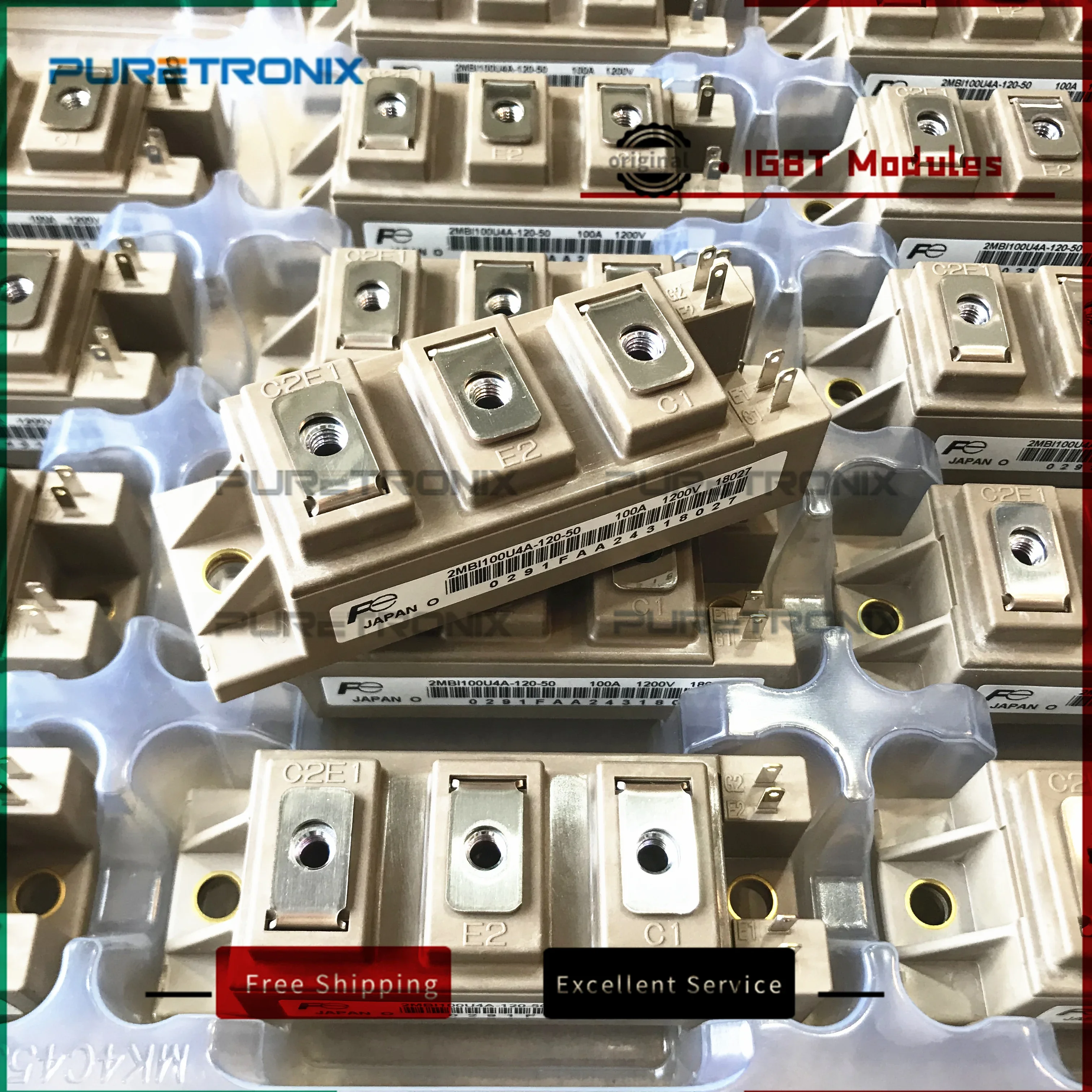 2MBI100U4A-120-50 2MBI100U4A120-50 Neue Original Power Module