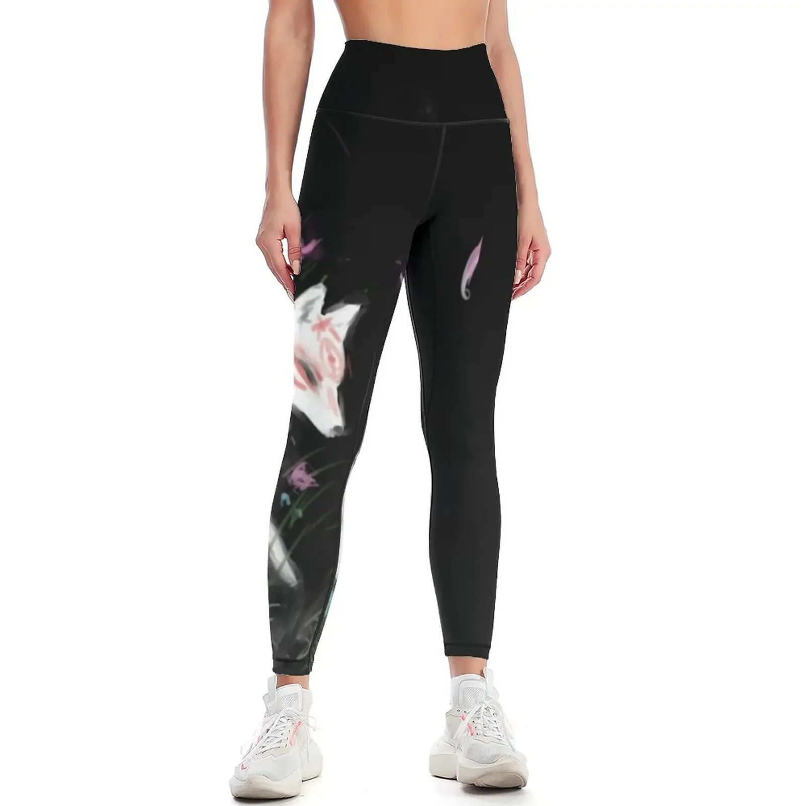 

Okami Leggings Leginsy push up sports shirts gym push up legging Sports female Womens Leggings