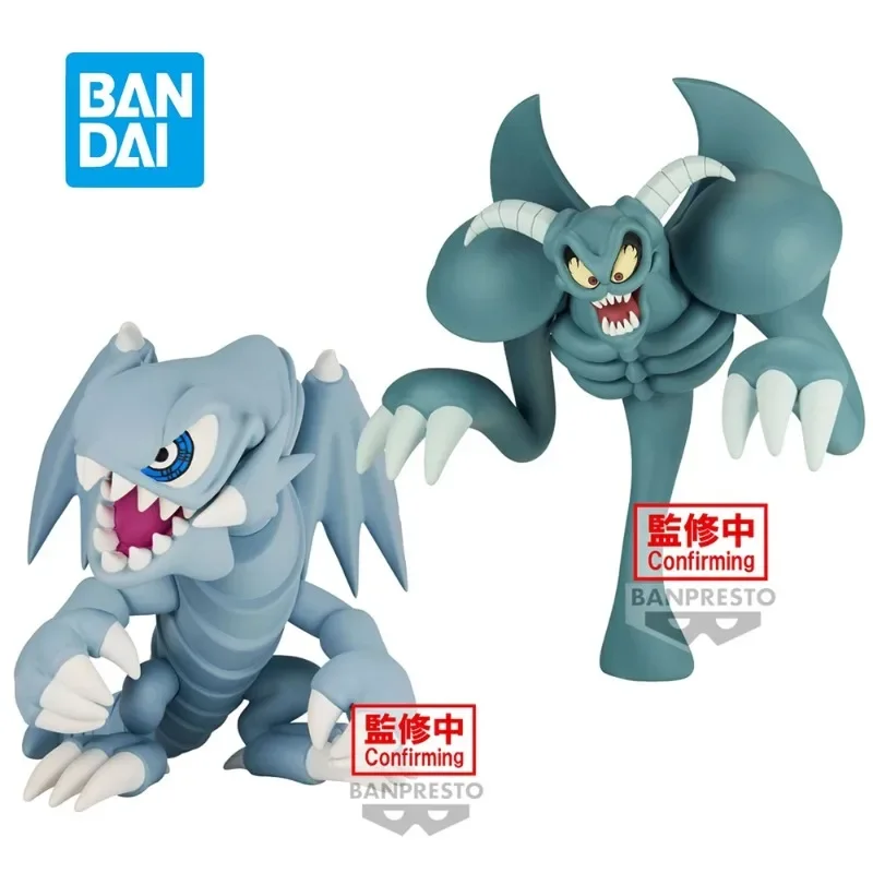 Original Bandai Yu-Gi-Oh! Duel Monsters Oon Daemon Toon Summoned Skull Blue-Eyes White Dragon Cartoon Anime Model Toys