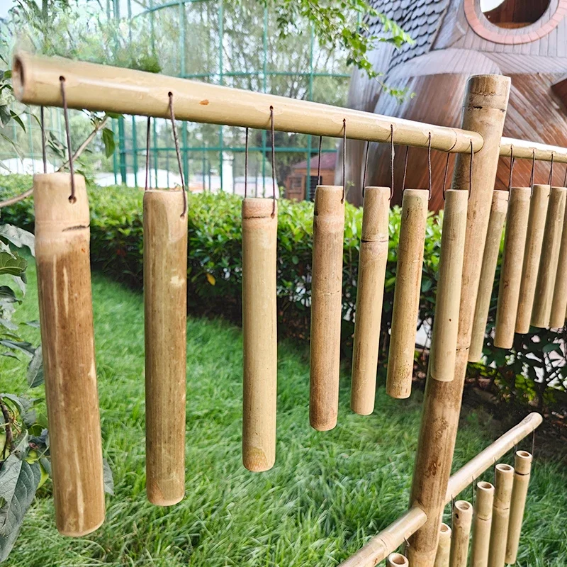 bamboo toys, music percussion equipment, game equipment, playing teaching aids, bamboo percussion percussion