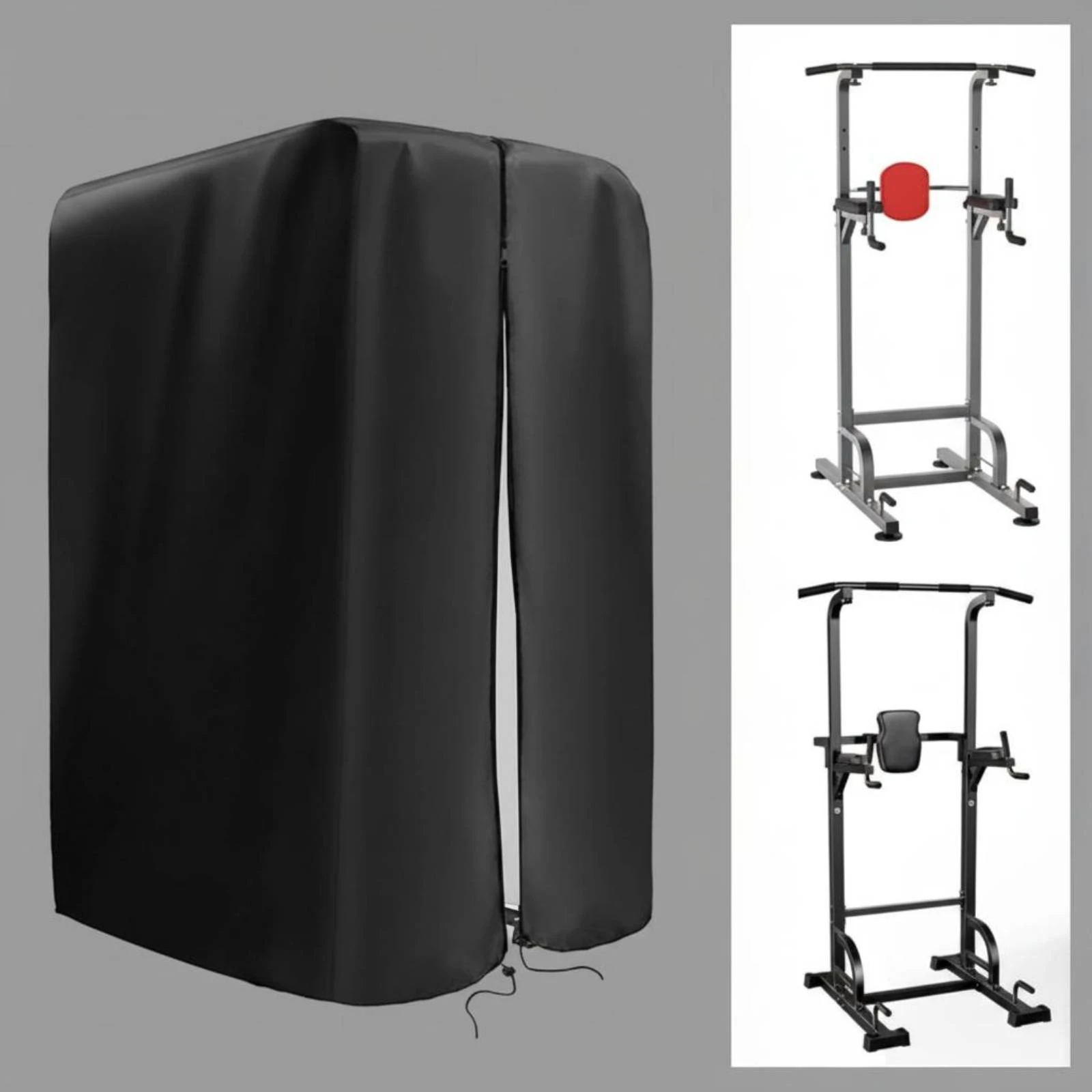 Pull-up Bar Cover Dustproof Pull up Bar Cover Shielding Black