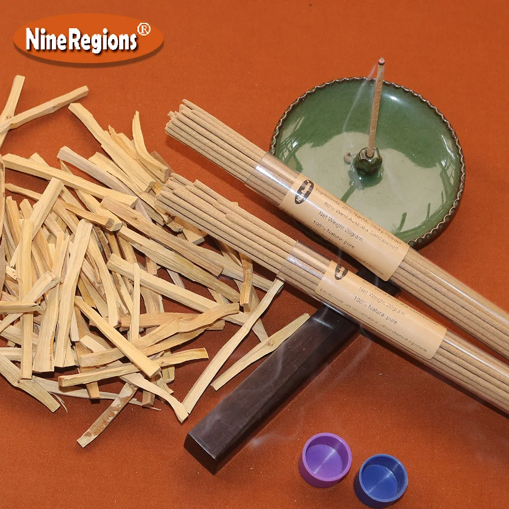 Wholesale 20g West Australian Sandalwood Incense Sticks, Handmade, High Quality, Pure Natural Aromatherapy, Home Fragrance Fresh