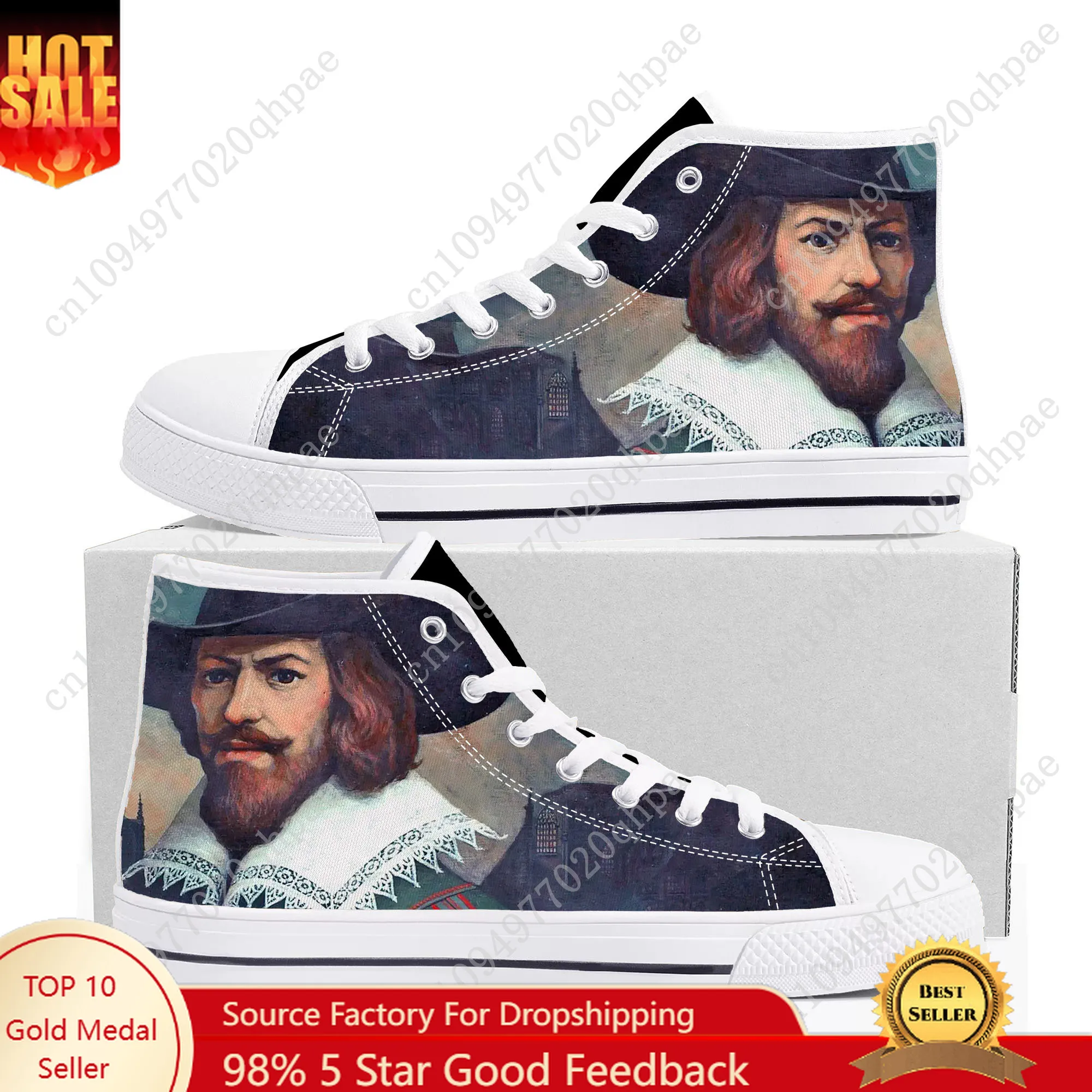 

Высокие кроссовки Guy Fawkes, мужские и женские парусиновые кроссовки высокого качества для подростков, повседневная обувь для пар с 3D принтом, индивидуальная обувь