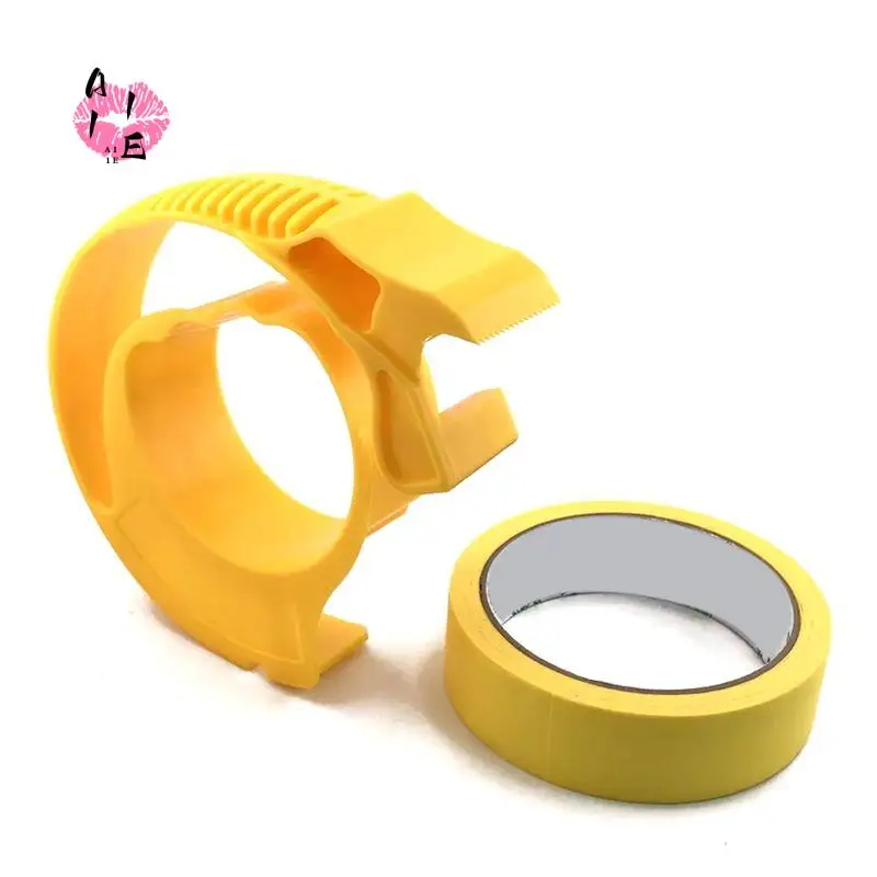A11E-Painter Masking Tape Applicator Dispenser Machine With Tape Cutting Tool For Repair And Beautify Crack In Tile
