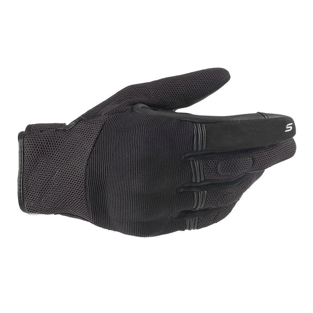 Black Alpines Copper Short Summer Motorcycle Sports Motorbike Racing Touch Screen Short Gloves All Size M-XL