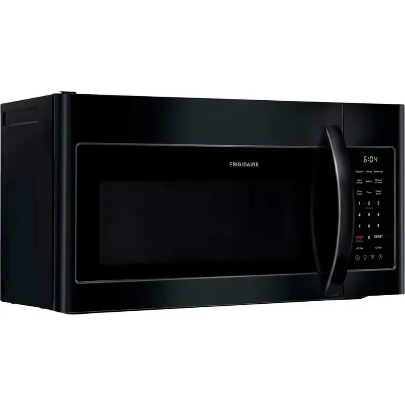 

Frigidaire FFMV1846VB 30 дюймов, черная микроволновая печь над диапазоном, общая 1,8 куб. Емкость футов, черный цвет