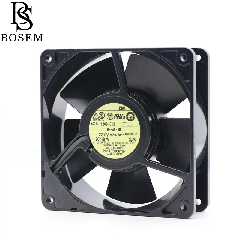 UHS4556M US4556MW AC200V Fan 12038 120*120*38mm