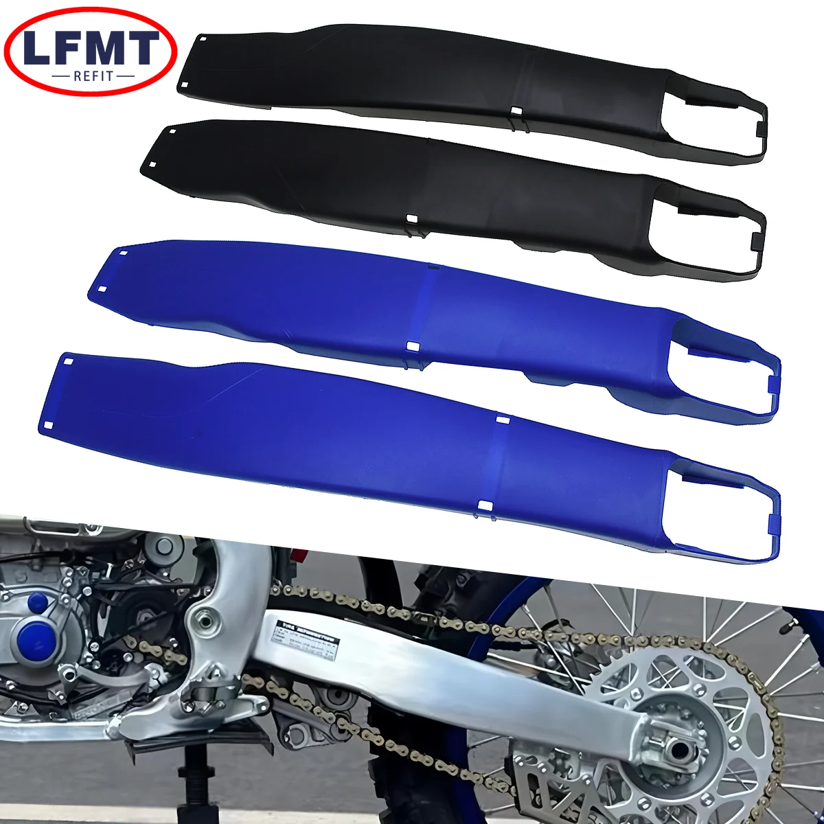 Motorcycle New 2025 Swingarm Swing Arm Protector For Yamaha YZ125 250 YZ250F YZ450F 125X 250X WR250F WR450F YZ250FX YZ450FX 2024