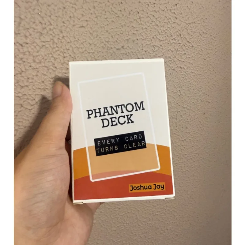 Призрачная колода Джошуа Джей и исчезающие магические трюки, каждые карточные переводы, прозрачная магия, иллюзии крупным планом, ментализм, реквизит, игры