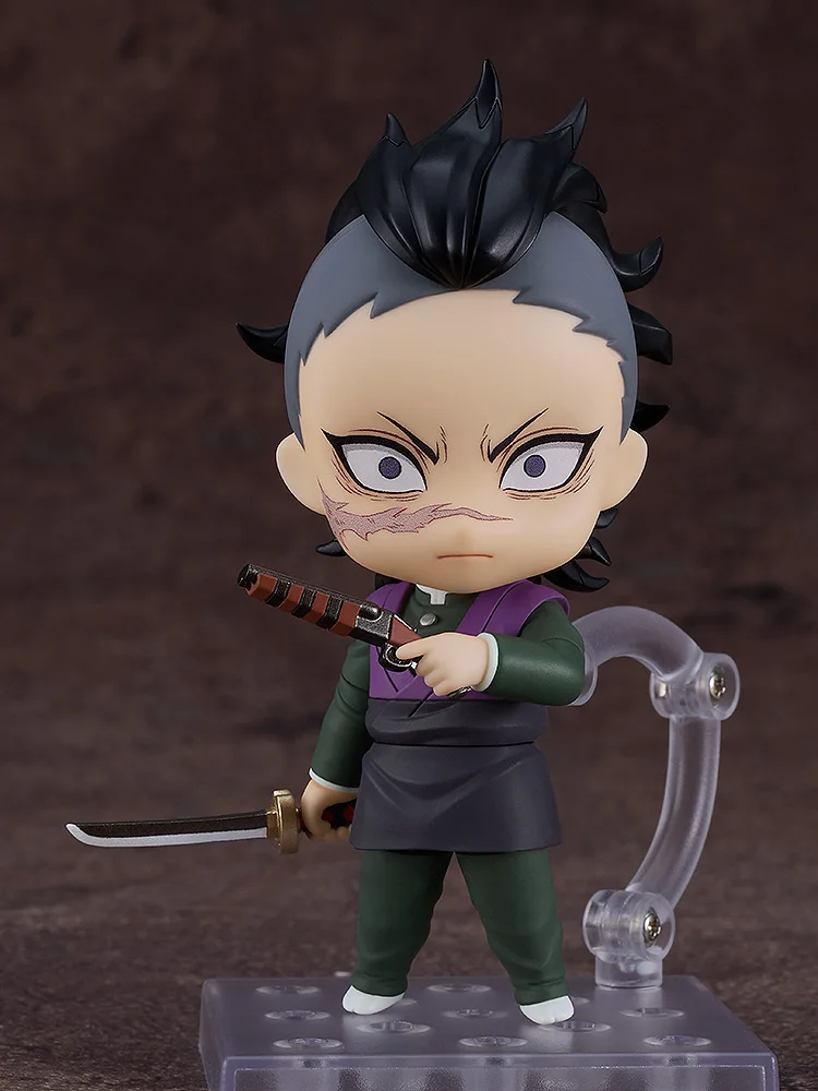 Original Nendoroid Anime Figure Demon Slayer Shinazugawa Genya 2505 Action PVC Toys Figurine Model GSC Doll 10CM Doll Collector