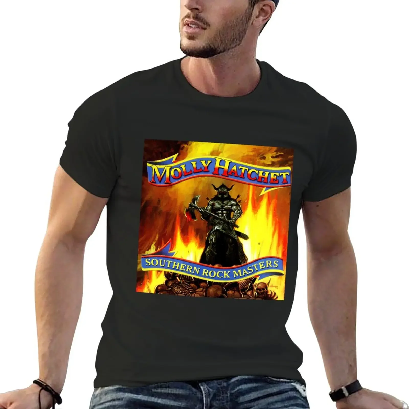 New molly hatchet rock 2024 kakakatin T-Shirt tees plus size t shirts oversized t shirt men Male fashion Hot Sale men clothing