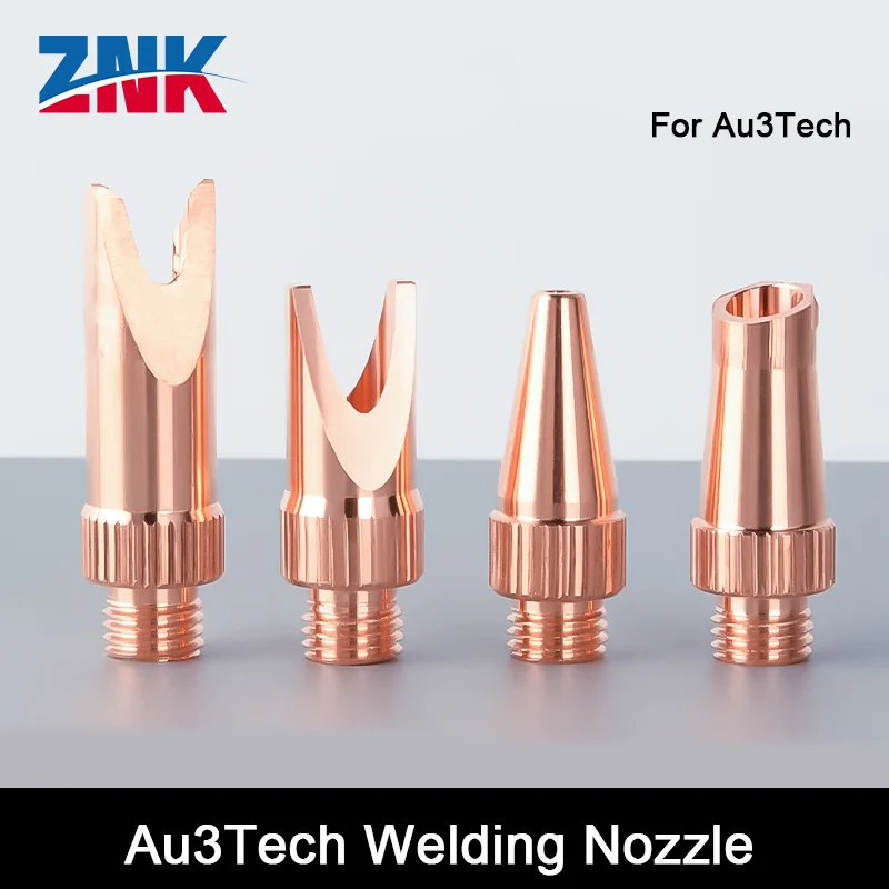 ZNK Au3Tech Laser Welding Nozzle M8 A-D Laser Welding Machine Nozzle Handheld Fiber Laser Welding Gun Nozzle Accessories