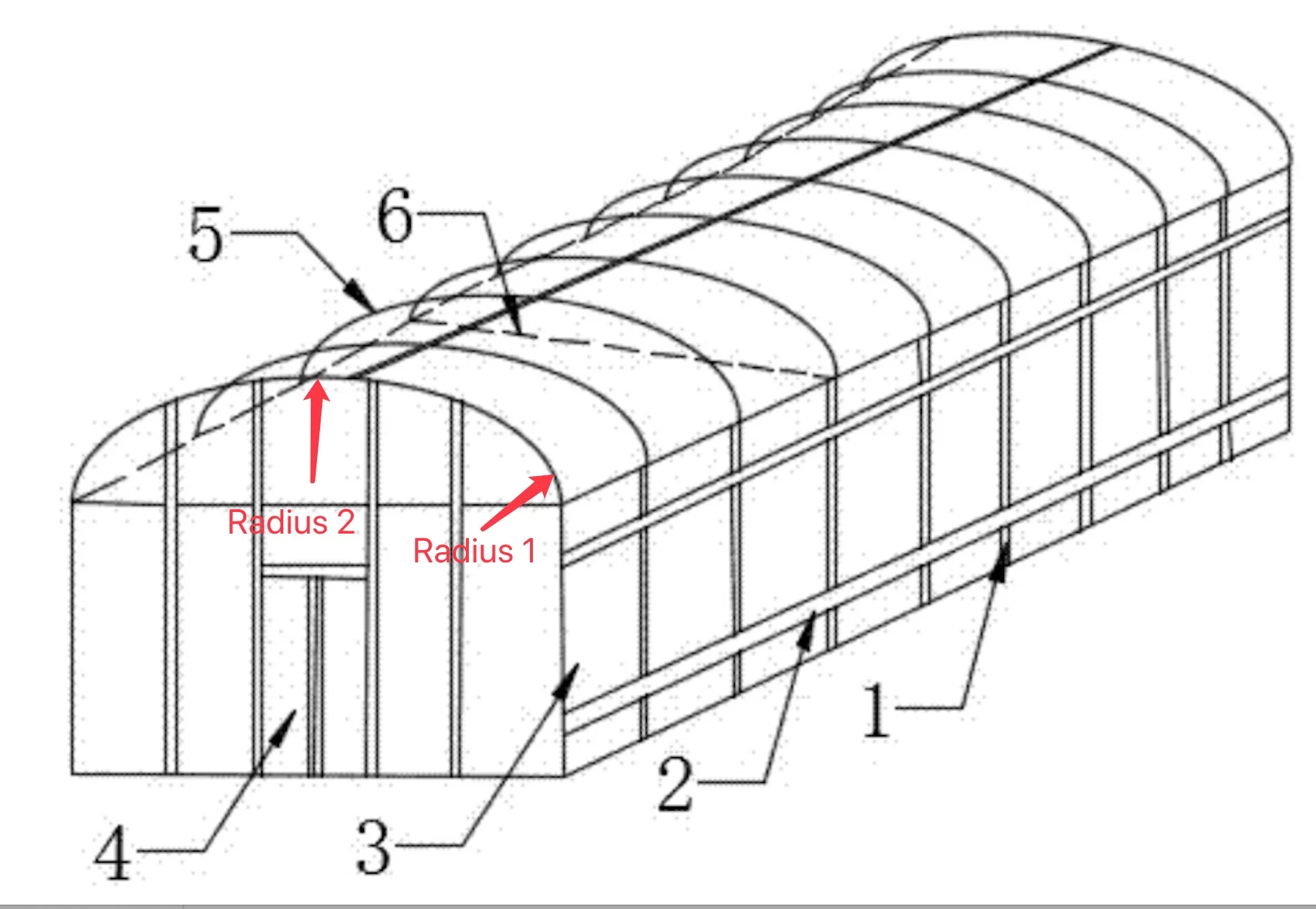 Pijpbuis Rollende buigmachine 3-7 Rolprofiel Ronde ringrol Kasveer Grote enorme straal
