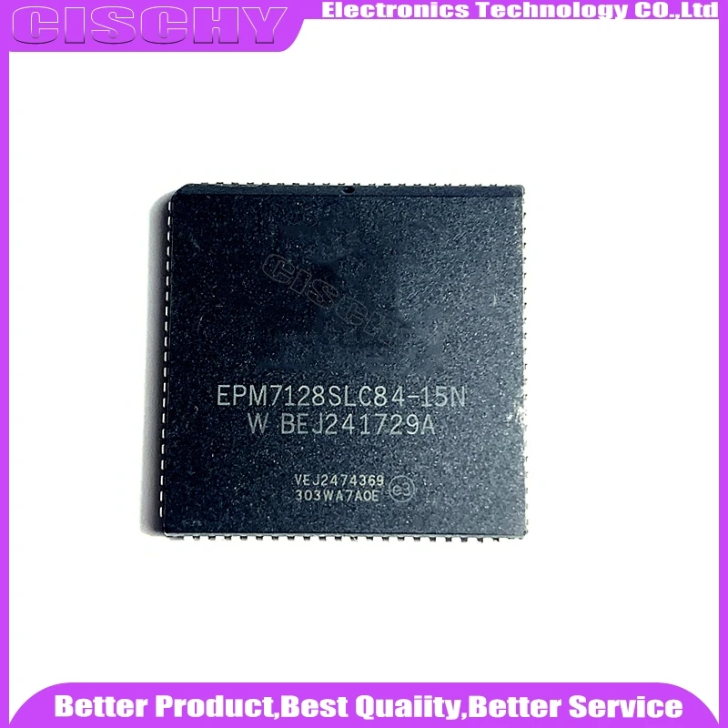 1pcs/lot EPM7128SLC EPM7128SLC84-15N EPM7128SLI84-10N PLCC EPM7128SLC84-15 EPM7128SLC84-10 EPM7128 PLCC-84 In Stock