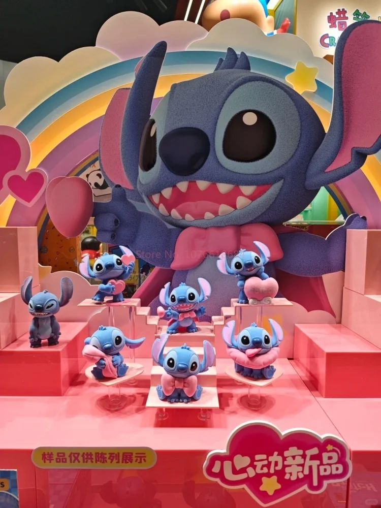 

New 52toys Lilo & Stitch Stitch Warm Pink Valentine's Day Limited Series Collectible Figure Blind Box Toy Birthday Gift Doll