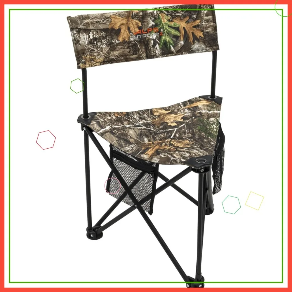 

Durable Lightweight Foldable Hunting Stool - Comfortable Seat for Camping, Outdoors
