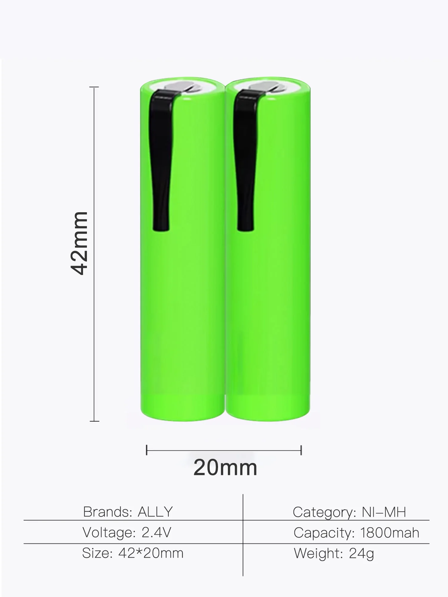 

ALLY AAA for PHILIPS Electric Shaver Batteries SUPPO 2.4V 1800mAh Ni-MH Battery nikon z5 mavic mini vaporesso gopro hero 9