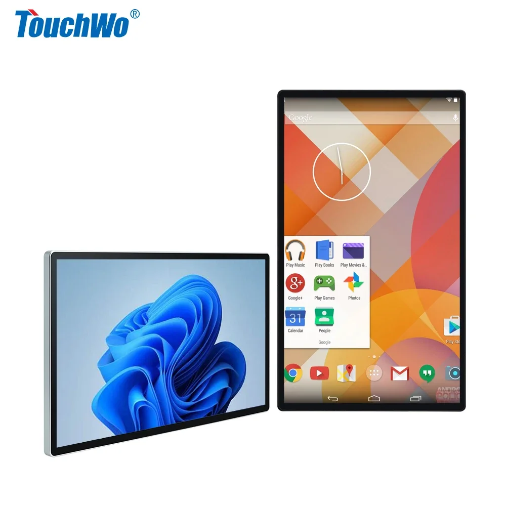 Best Seller Touchwo 21'' 22'' Ultra Thin Narrow Bezel Monitor Touch-screen Wireless Touch Screen Smart Monitor Display