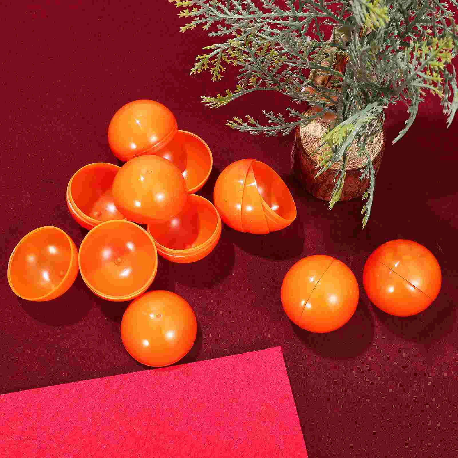 25 Pcs Transparent Plastic Seamless Lottery Balls Ideal for Parties Raffle Games Celebrations Bingo Game Balls