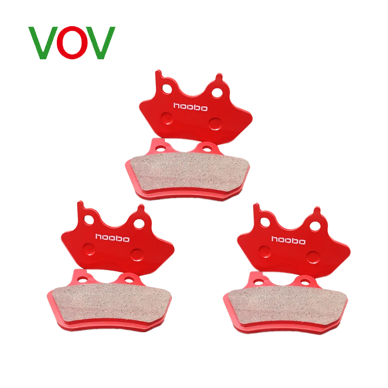 High quality motorcycle front and rear brake pads for Harley Travel Electra Road King Street Glide FLHR FLHX FLHTCU V-rod VRSCA