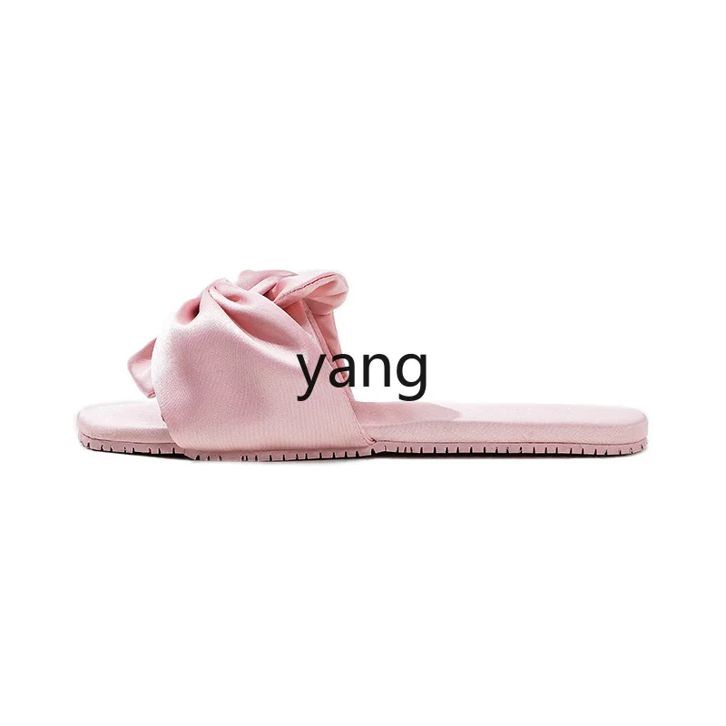 

LMM indoor home slippers women's new soft bottom non-slip sandals fashion high sense home