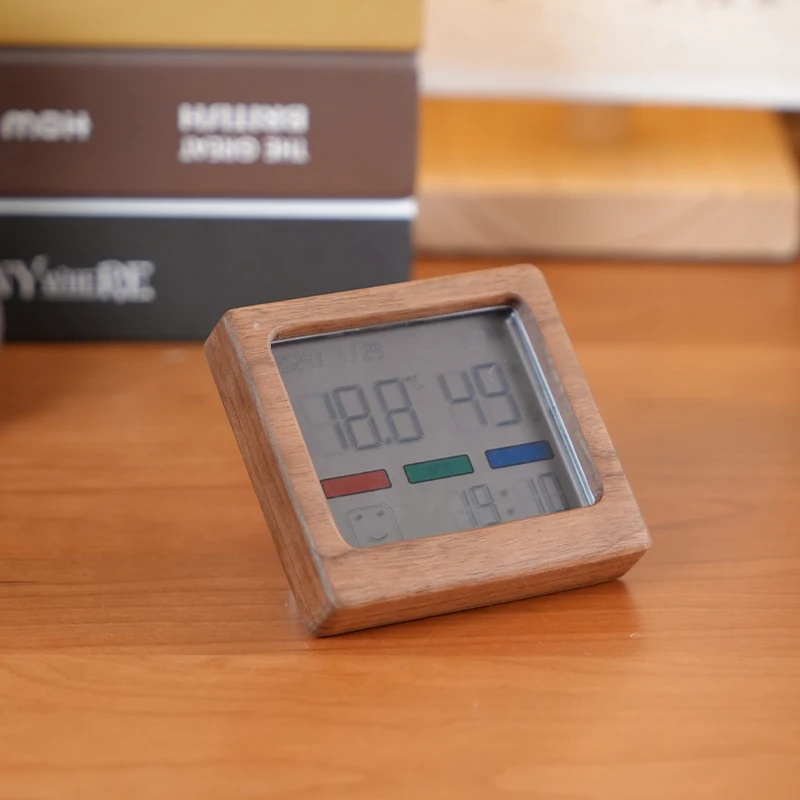 

Цифровой термометр-гигрометр Крытый мини-электронный ЖК-монитор температуры для наружных комнат для младенцев