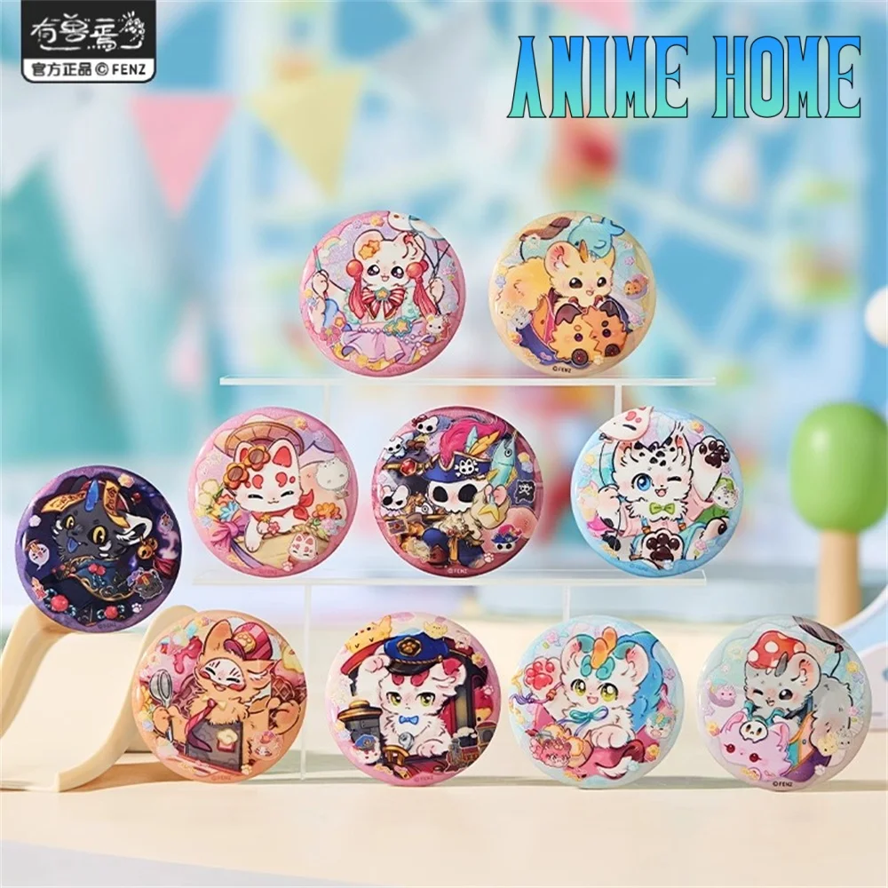 

Official Fabulous Beasts Tinplate Badge Cartoon Baji Brooch Pin Collection Anime Cosplay Original Gift