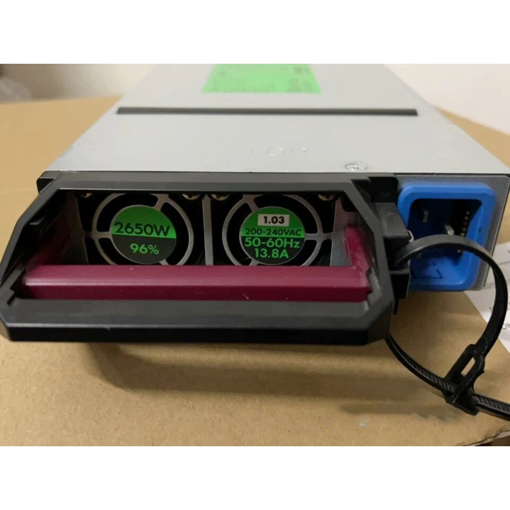 DPS-2650BB A For HP M470 HPE 12000F 2650W AC Power Supply 765876-001 813829-001 765877-001 Perfectly Tested Before Shipment