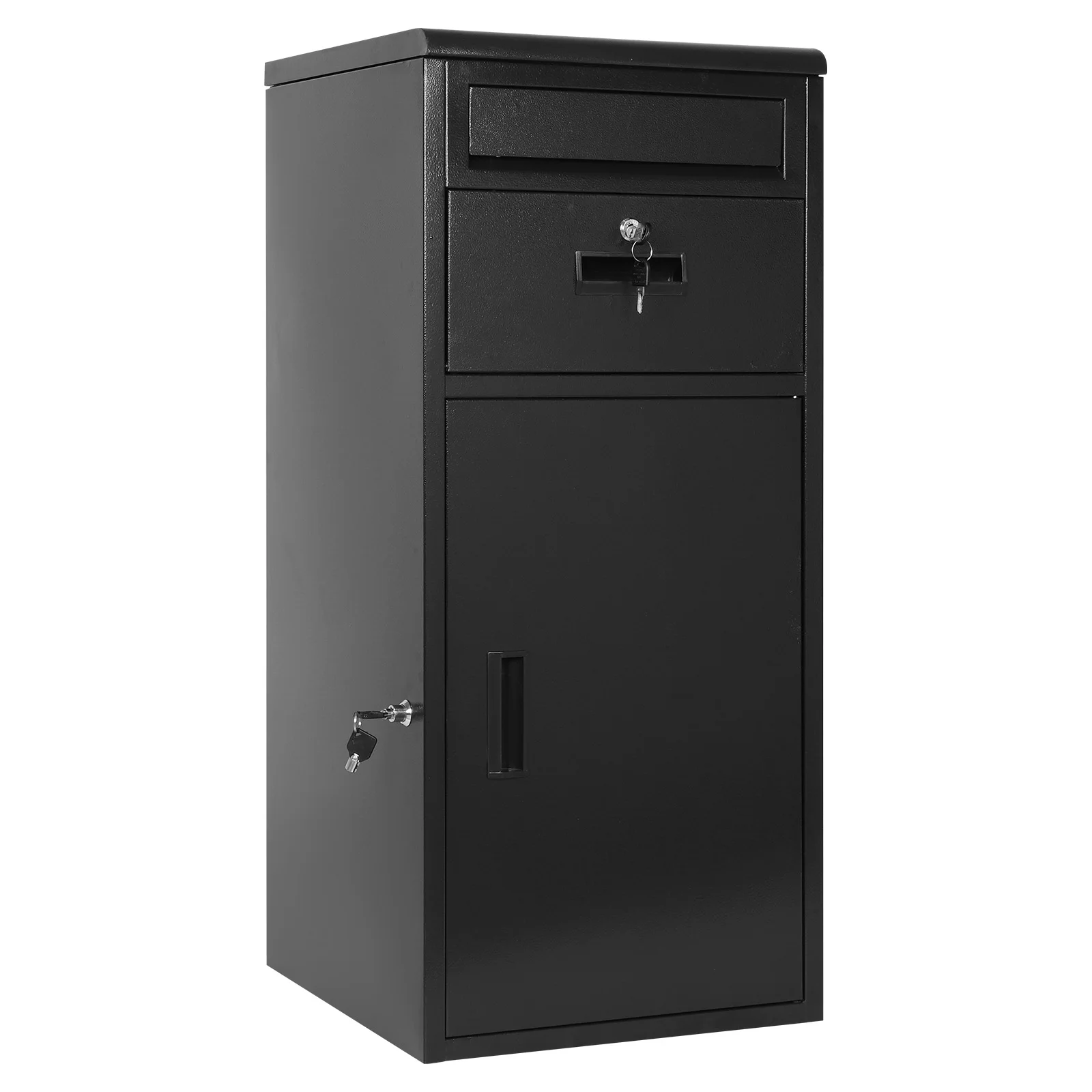 

Package Delivery Box with Lockable Secure Outdoor Storage Box Rustproof Anti-Theft Parcel Drop Boxes for Home Office Apartment