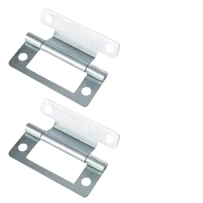 »2pcs Folded Door Hinges Silent Wear Resistant Hardware for Indoor Room Door Cupboard Camper Van Motorhome