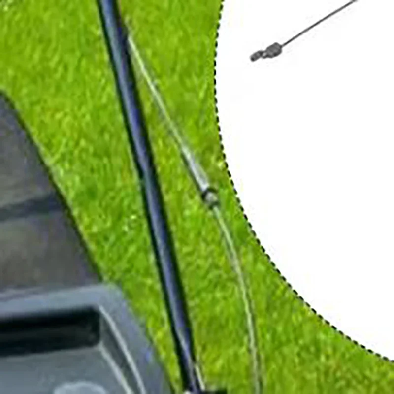 15811 Engine Control Cable Compatible With 746-04109, 946-04109 Throttle Cable Straight Head Connection Cable