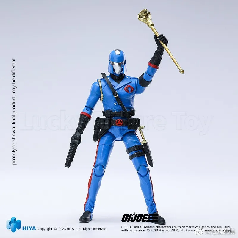 【Original】HIYA 1/18 Exquisite Mini Series G.I.Joe Lady Jaye Anime als Geschenk 4 Zoll Actionfigur Ornament Collection Modell Anime