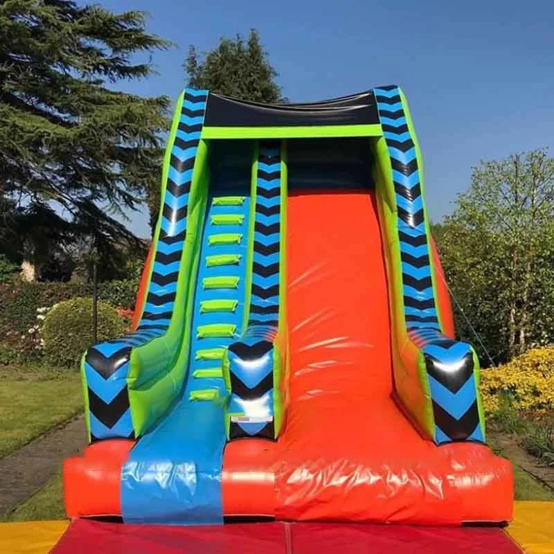 Popular Design Inflatable Land Slide Outdoor Jumping Game PVC Children Bouncer Commercial For Fun