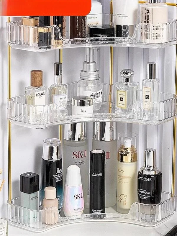 

Batoom Cosmetics Storage Ra e Corner elf eup Стол из металлического материала Органайзер для спальни без зарегистрированного бренда