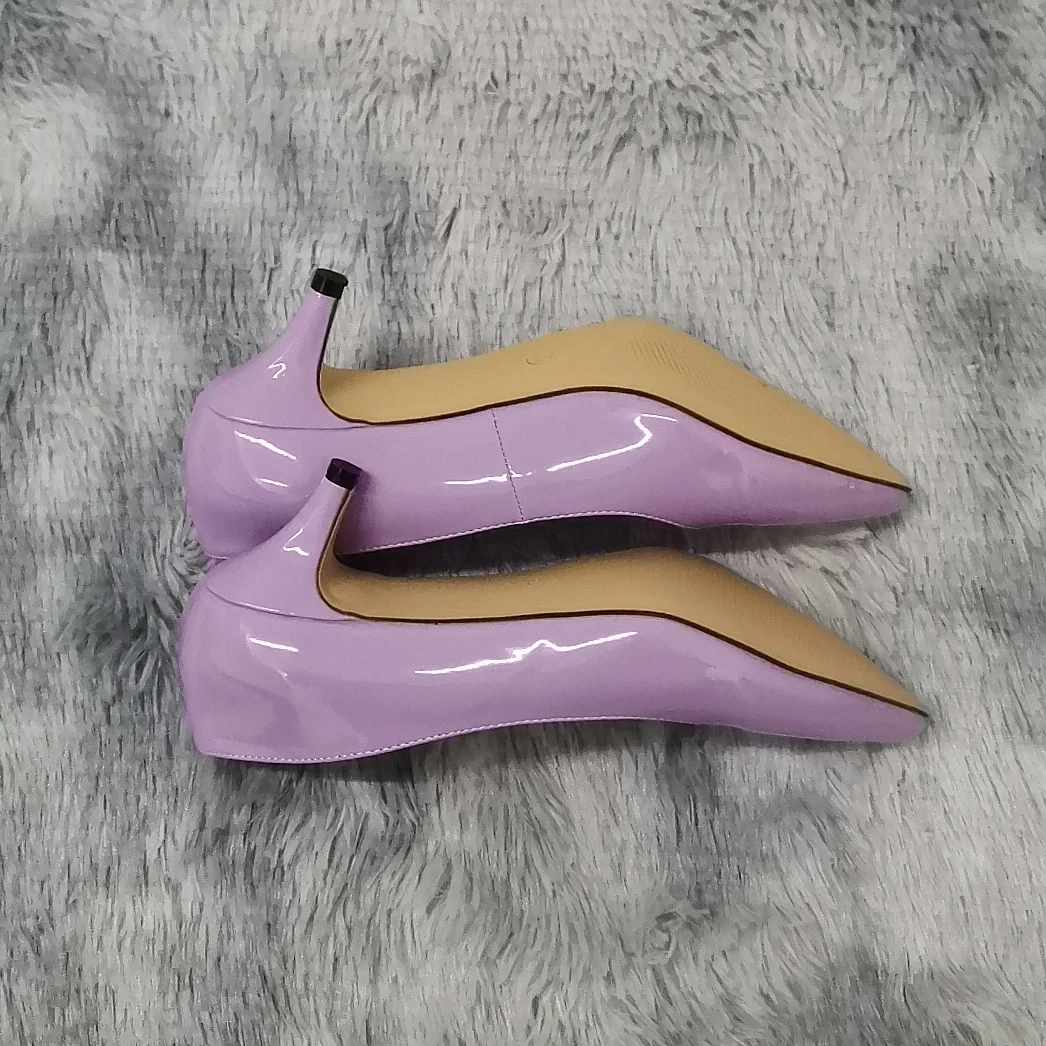 LOSLANDIFEN-zapatos de tacón alto de 5cm para mujer, calzado clásico, Sexy, con punta estrecha, para vestido de boda
