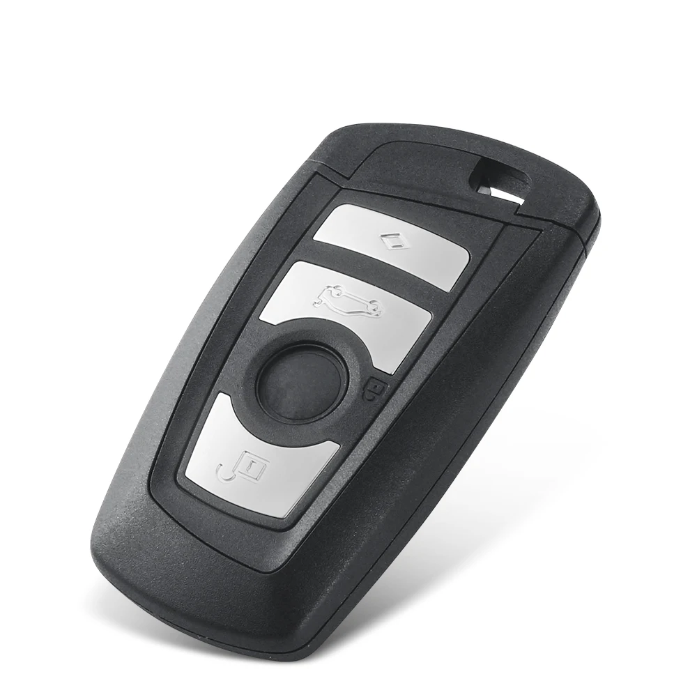 KEYYOU Remote Car Key Case New For BMW CAS4 F 3 5 7 Series E90 E92 E93 X5 F10 F20 F30 F40 New 5 7 Series Uncut Blank Key Blade