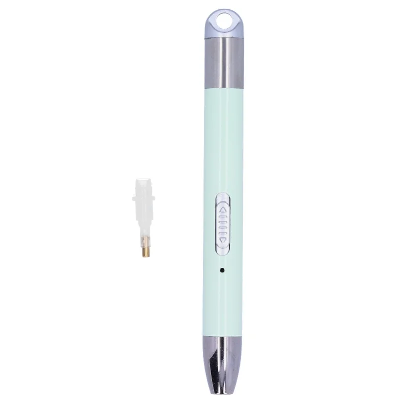 Diamond Painting Pen With Light Head USB Rechargeable DIY Craft Tools CrossStitch Accessories(Matcha Green )