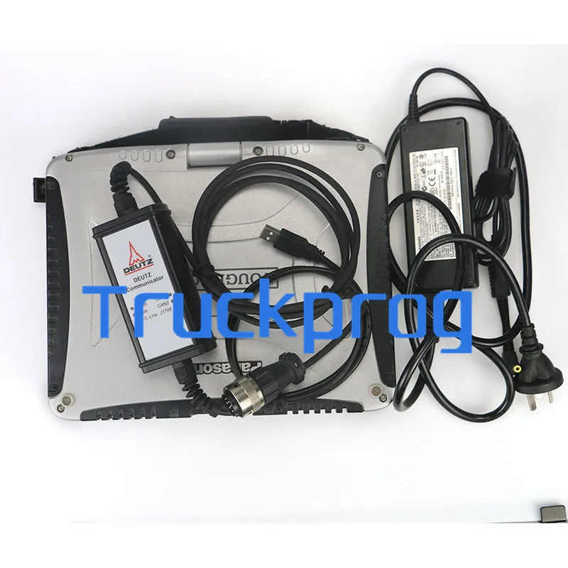 For DEUTZ DIAGNOSTIC KIT DECOM SerDia 2010 K/L-Line J1708 protocols Truck diagnostic&programming tool+CF19 LAPTOP