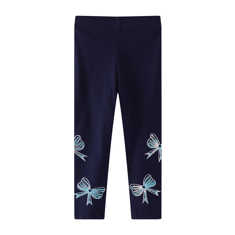 

Jumping Meters 2-7T Hot Autumn Spring Girls Leggings Pants Clothing Embroidery Full Length Girls Baby Skinny Pencil Pants