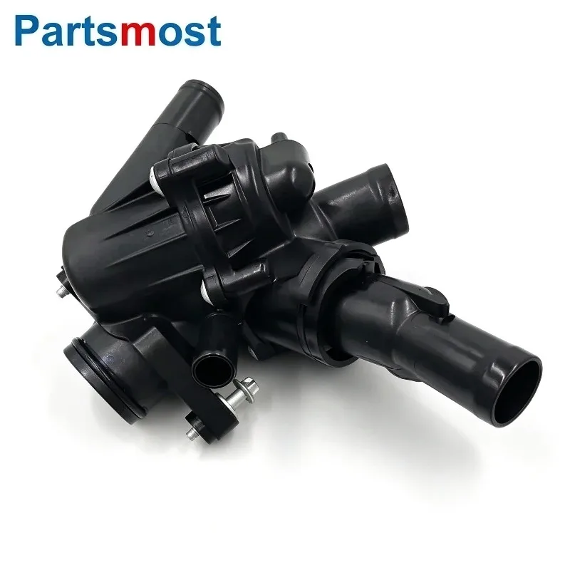 TM7997 A2702002200 2702000615 2.0 Turbo Engine Coolant Thermostatic Housing for Mercedes X117 C117 CLA250 GLA250 X156 Thermostat