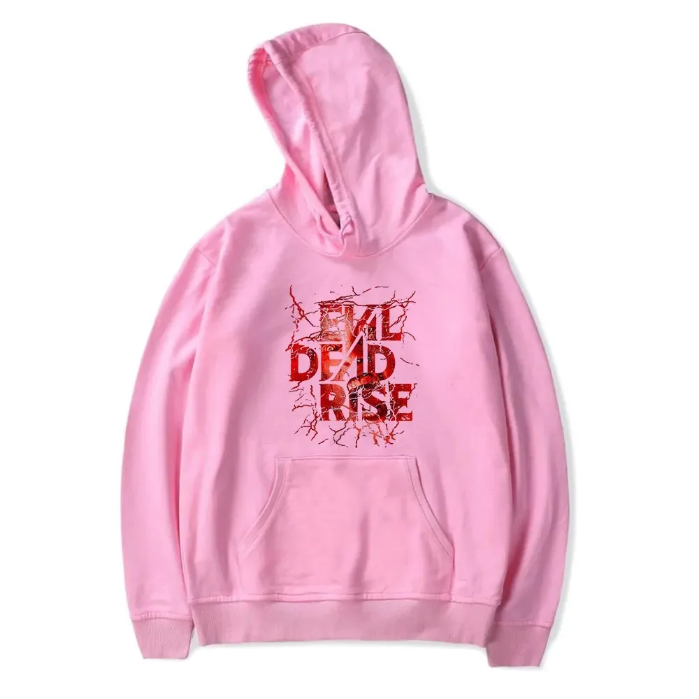 Evil Dead Rise Filme Moletom Hoodie Mulheres Homens Manga Longa Moda Pulôver Roupas 2024