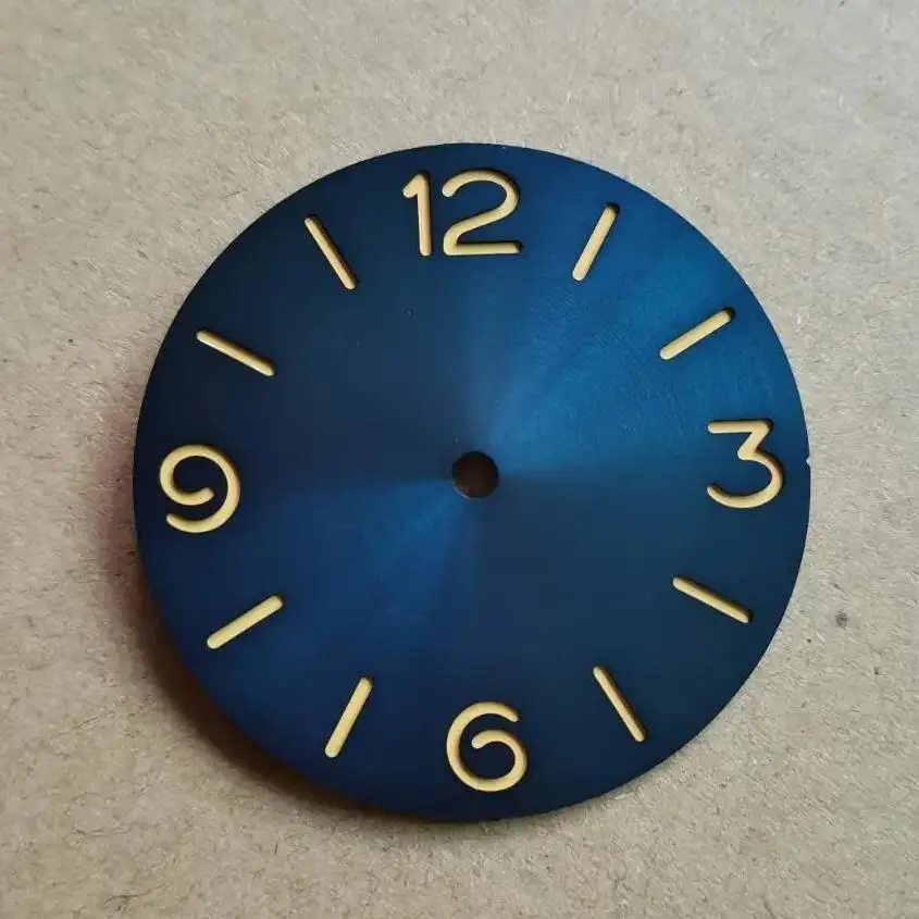 Watch Parts Dial 39mm Sterile Luminous For eta6497 / 6498 TianjinST3600 / ST3621 Movement No Second