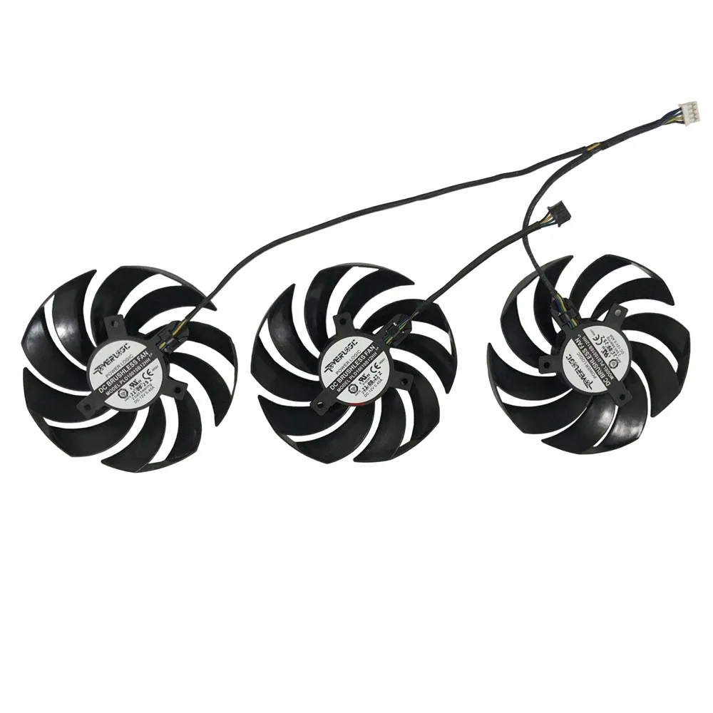 PLD10010B12HH,Video VGA Cooler Fan,GPU Graphics Card Cooling,For MSI GeForce RTX3080 RTX 3080 SUPRIM X 10G