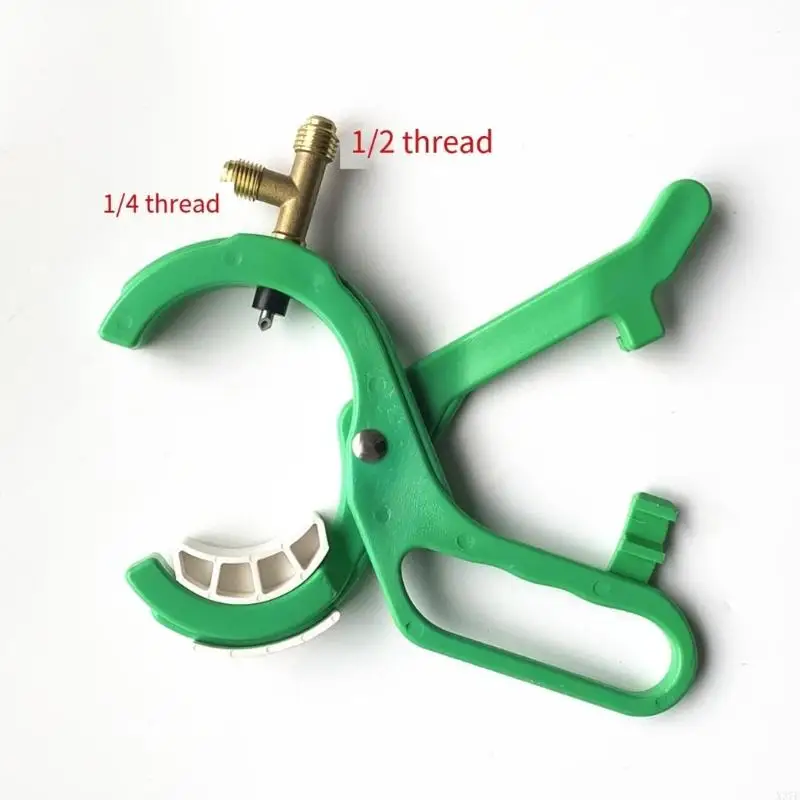 

R134A Can Tap HVAC Bottle Valves Opener With Comfortable Grip Handle Universal For Refrigerants Recharging Tasks X37F