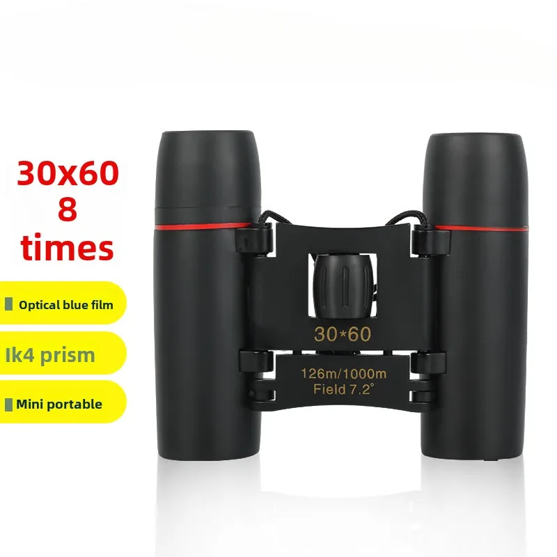 

Mini binoculars 30x60 small portable high definition concert mountaineering camping glasses