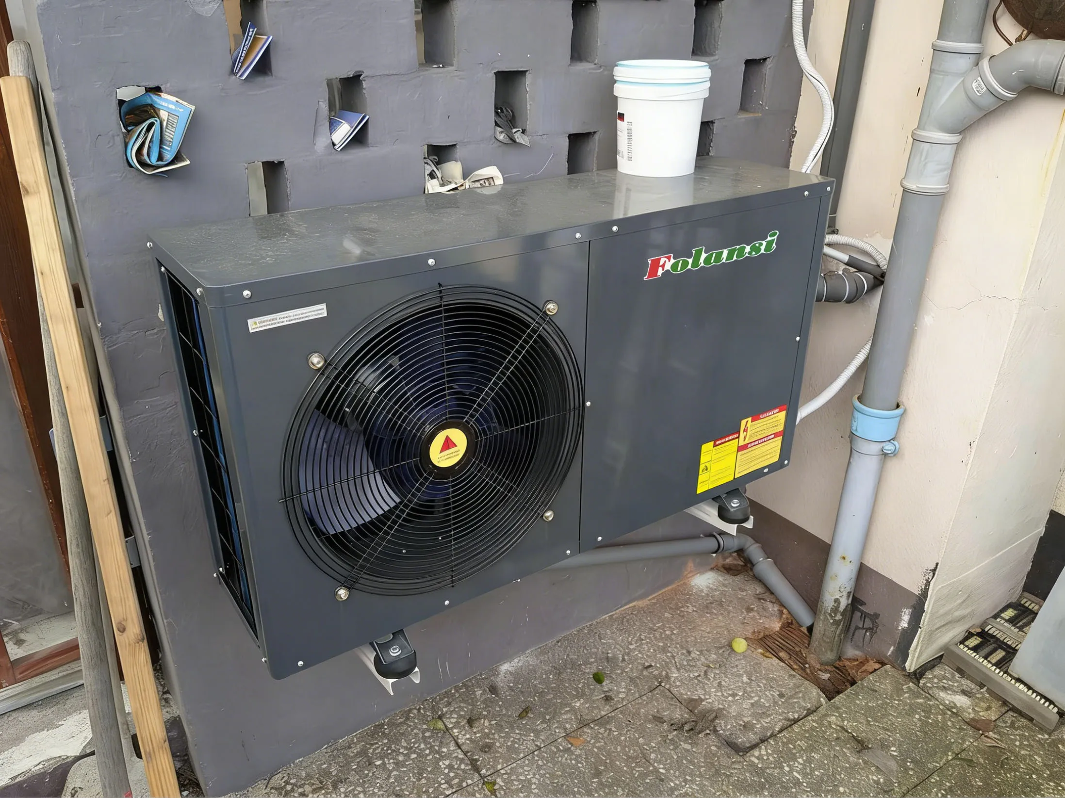 7.1KW Air to Water  Heat Pump Air Source Heat Pump  ,WiFi APP Remote Control, RS485 Parallel（Consult before ordering）
